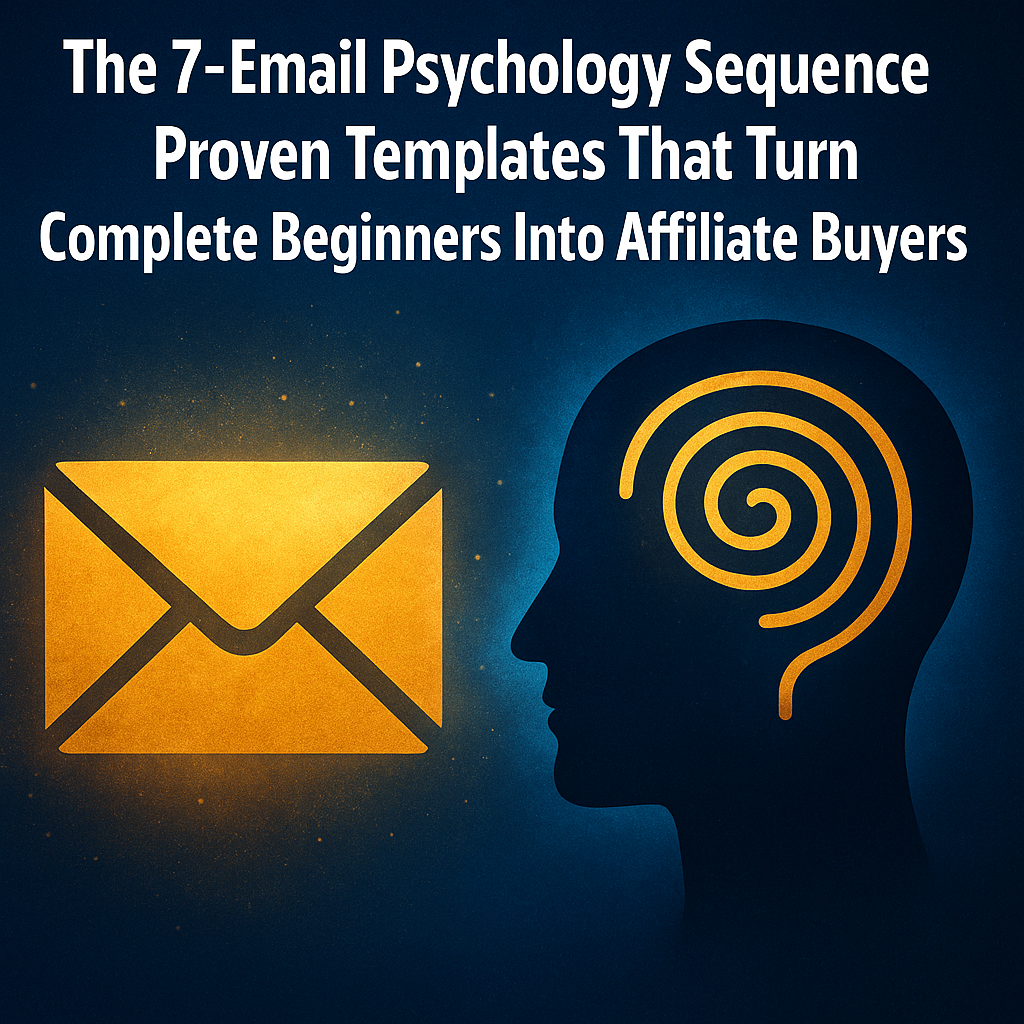 The 7-Email Psychology Sequence: Proven Templates That Turn Complete Beginners Into Affiliate Buyers